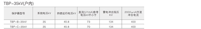 過電壓保護器技術(shù)參數(shù)