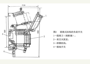 聯(lián)鎖結(jié)構(gòu)高壓真空負(fù)荷開關(guān)